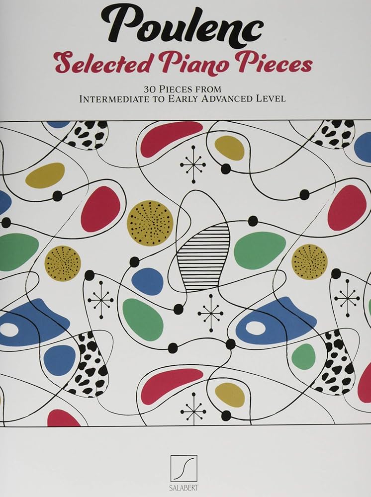 アート・デザイン・音楽 Francis Poulenc /Piano-Album SALABERT Oeuvres pour piano - ピアノ作品集 - プーランク — 楽譜専門店